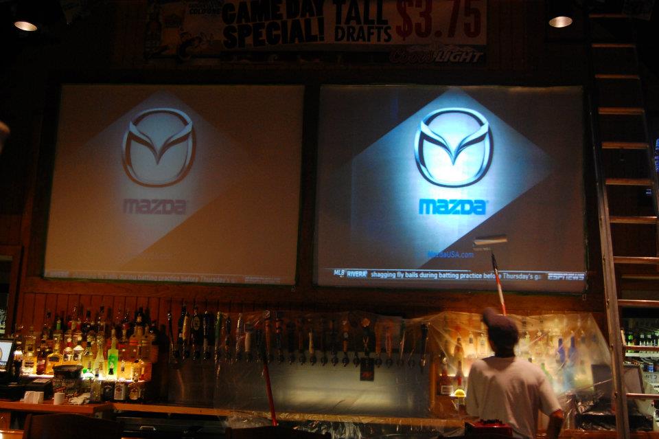 Projection screen and immersive environment inspiration