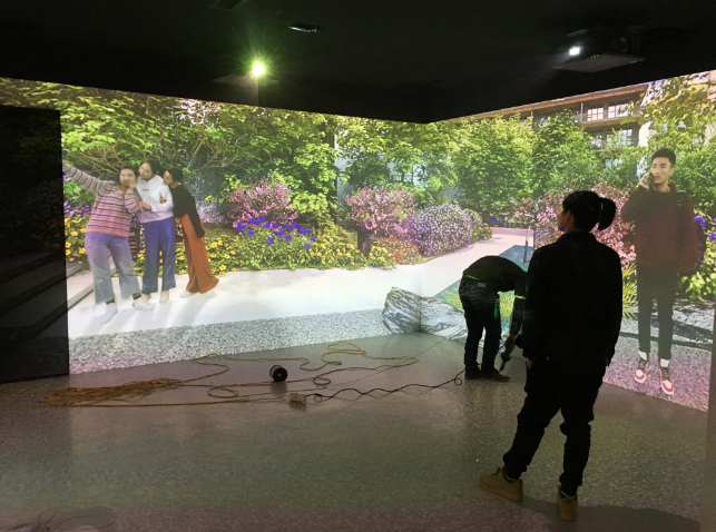 Projection screen and immersive environment inspiration