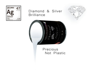 Diamond and .999 Fine Silver