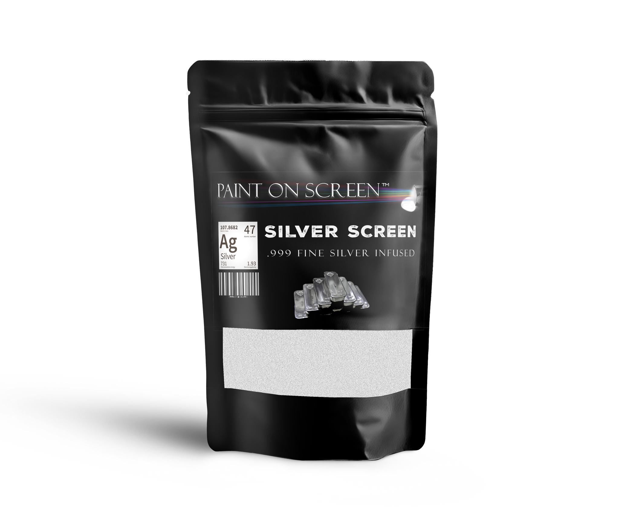 .999 Fine Silver Projection Screen – Paint On Screen