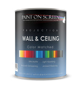 Wall and Ceiling Color Matched Ambient Light Rejecting Acoustic Dampening