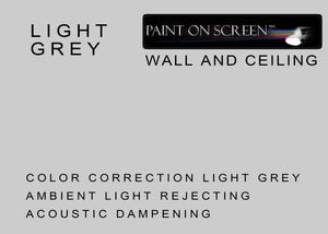 Wall and Ceiling Ambient Light Rejecting Acoustic Dampening