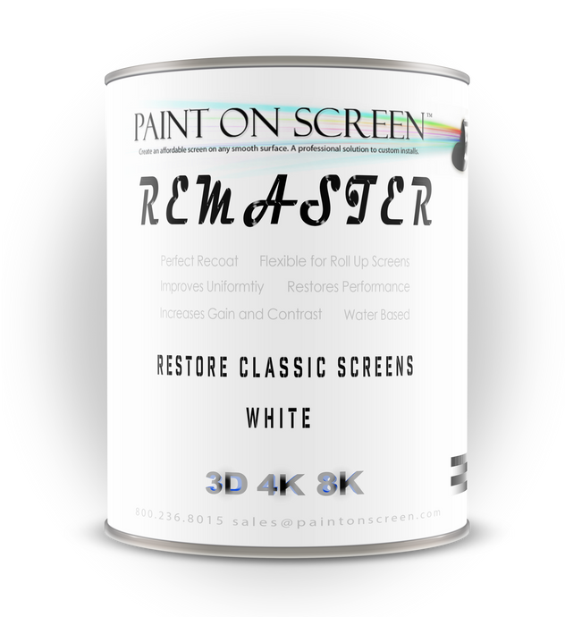 Paint on Screen Projector Screen Paint, Adhesive Primer