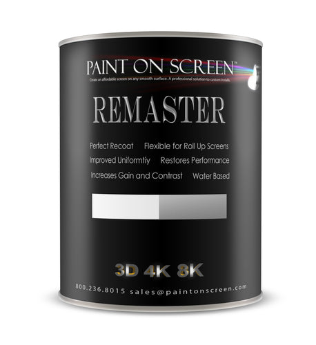 REMASTER - Resurface any existing screen. Renew gain and contrast.