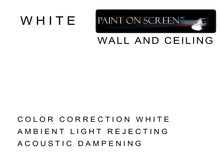 Wall and Ceiling Ambient Light Rejecting Acoustic Dampening WHITE