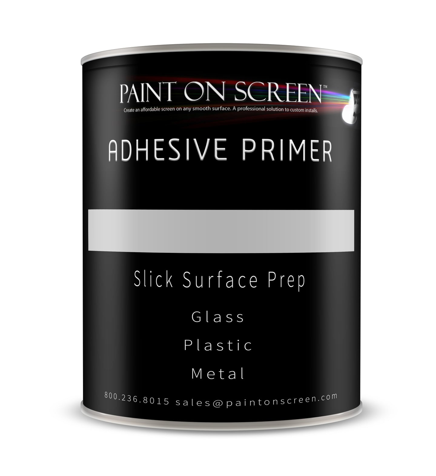 primer coat on plastic monitor surface before spray painting