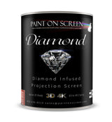 Diamond Infused Projection Screen