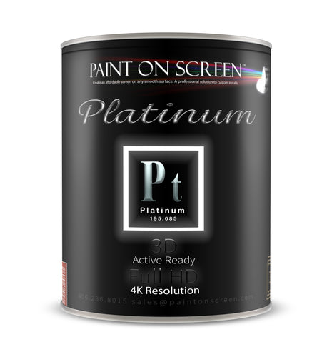 Platinum Projection Screen Paint